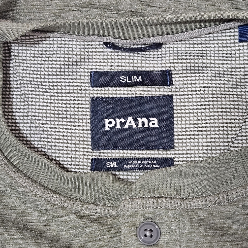 prAna Greyston SOL DEFENDER HENLEY Pullover - Picture 7 of 9